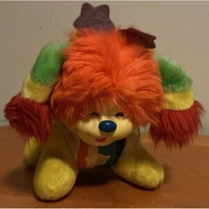 1983 Vintage Hallmark Rainbow Brite Puppy Bright Plush Dog 10" Mattel Stuffed